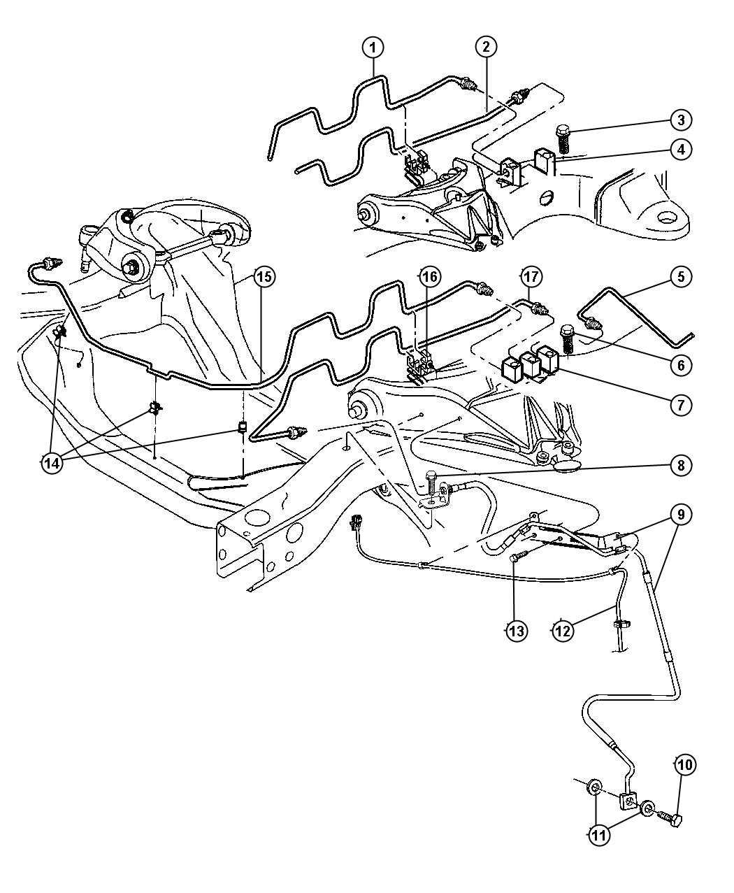 Understanding The Brake Line Diagram For A Chevy Silverado