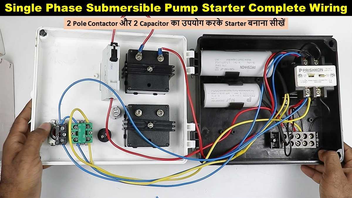 A Step By Step Guide To Connecting A Single Phase Submersible Pump